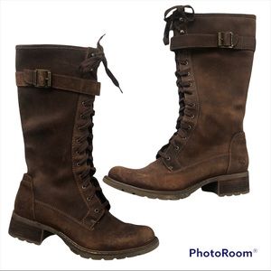 Timberland Women's Brown Lace-Up Boots